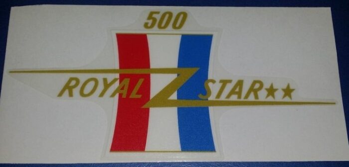 BSA 500 Royal Star Decal