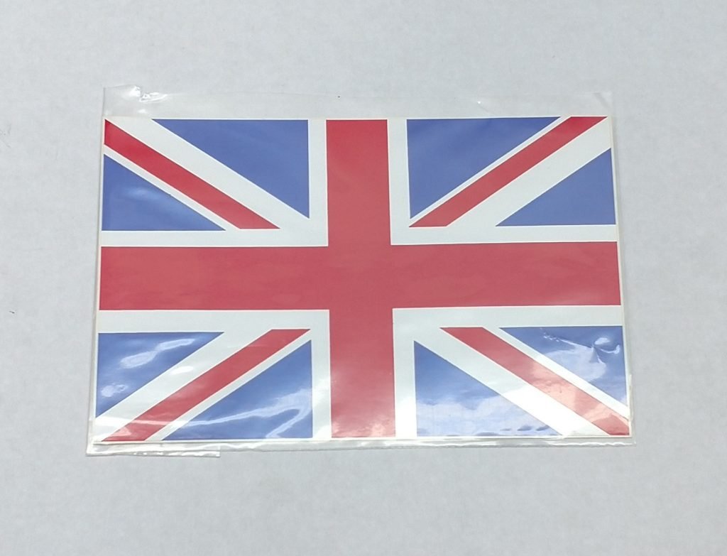 Union Jack Decal – 4″ x 6″ – Baxter Cycle