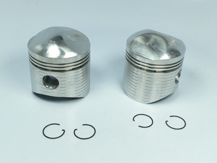 Forged Piston Set +.010" - 10.5:1 Compression Ratio - BSA A10 - USA