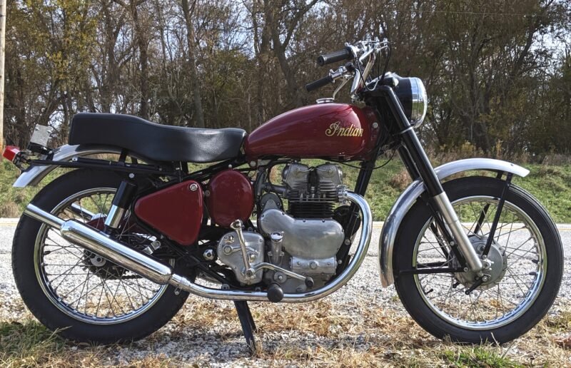 1955 Royal Enfield Indian Tomahawk – Baxter Cycle