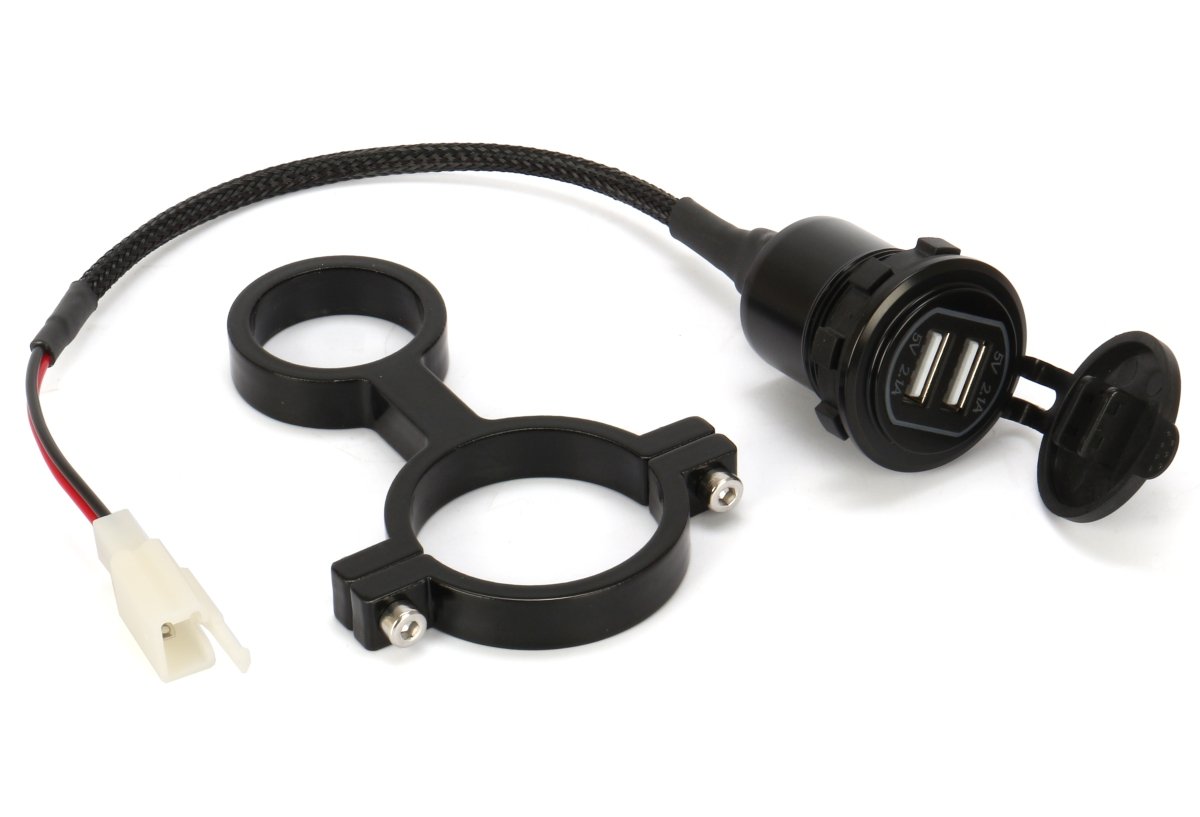 USB Adaptor with Bracket and Wiring – INT/GT 650 – Baxter Cycle