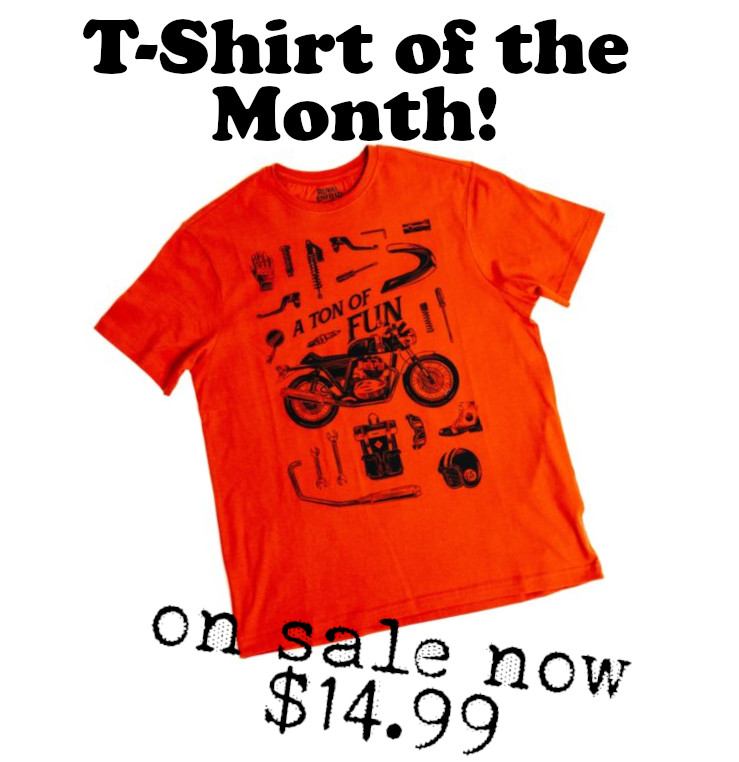 T-shirt of the month!