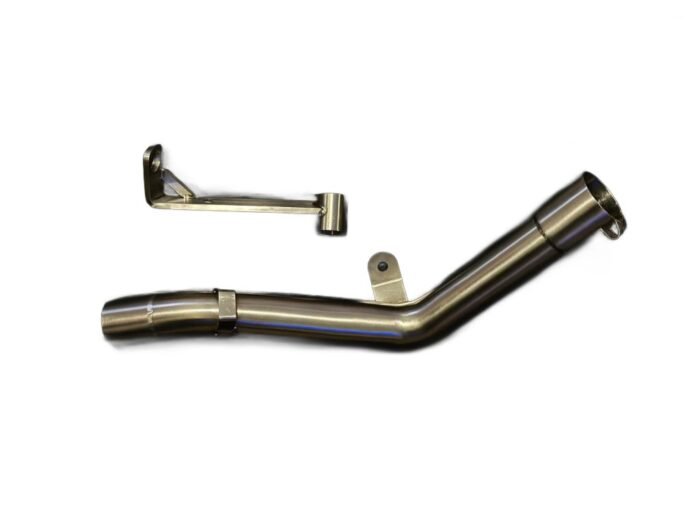 AEW Edge Mid Pipe, Stainless Steel - Himalayan 450