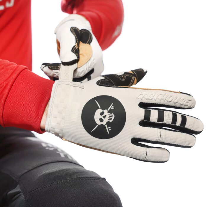 Fasthouse "Speed Style" Glove, White Sand - Image 4