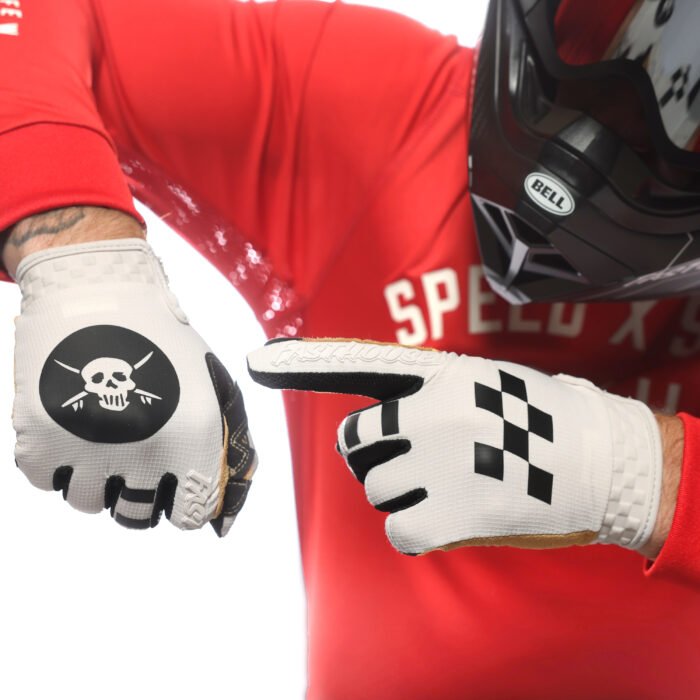 Fasthouse "Speed Style" Glove, White Sand - Image 6