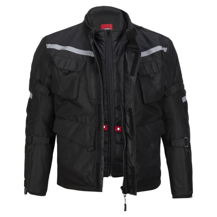 Noru "Boken" Adventure Waterproof Jacket, Black - Image 2