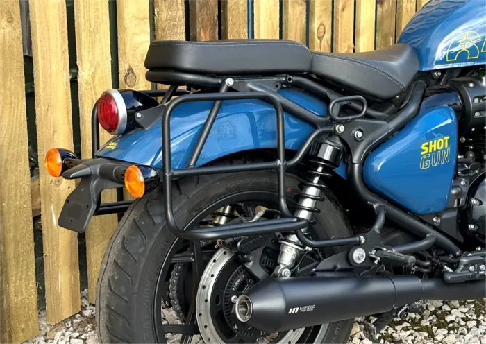 Rear Pannier Frames, Black - Shotgun 650 - Image 2