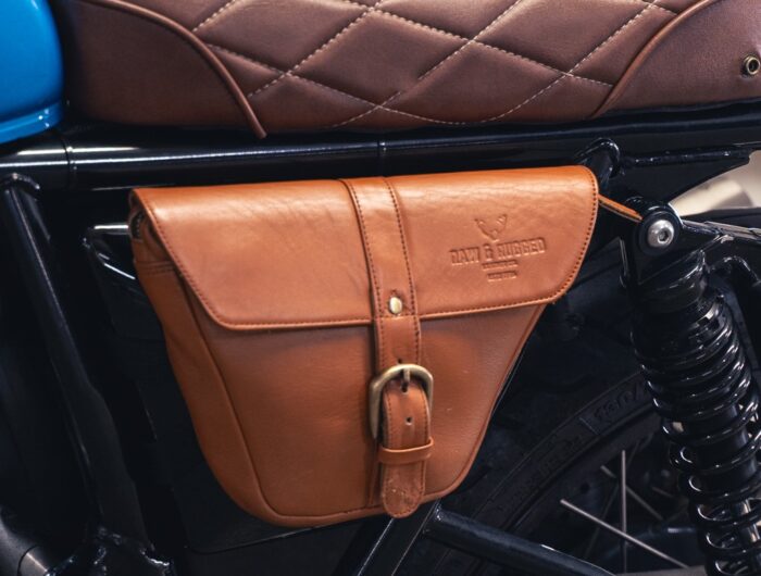 Raw & Rugged Side Panel Bags, Tan - INT/GT 650