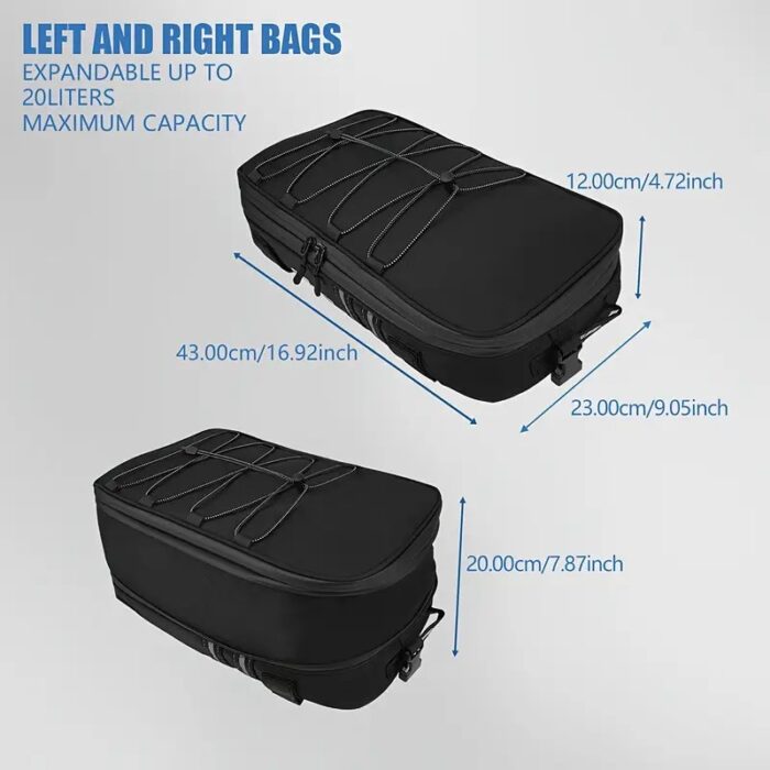 GS Adventure Pannier Lid Bags, Pair - Image 2