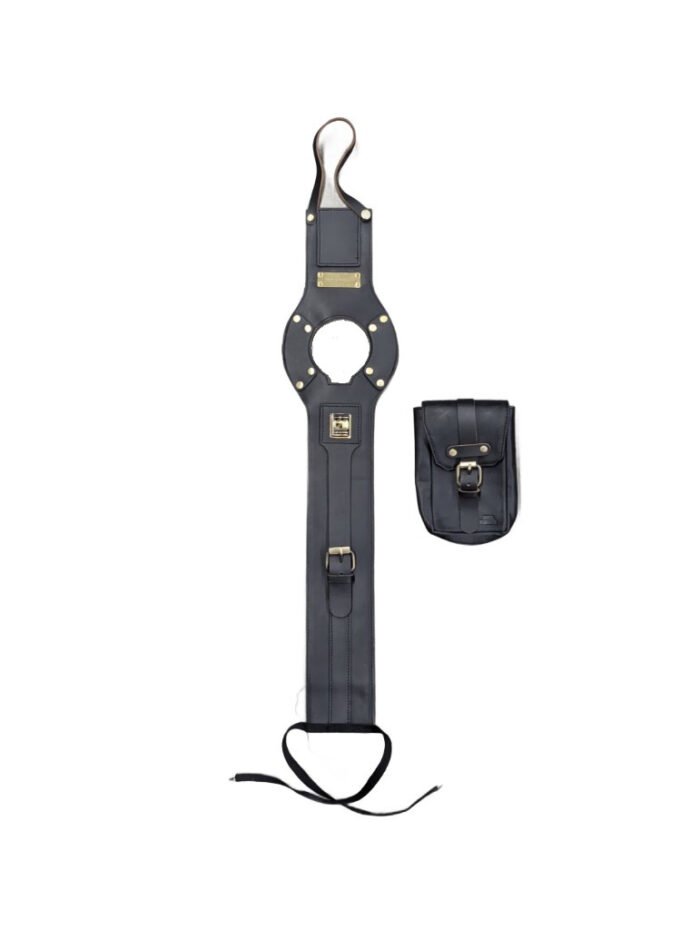 Raw & Rugged Tank Strap, Black - Interceptor 650