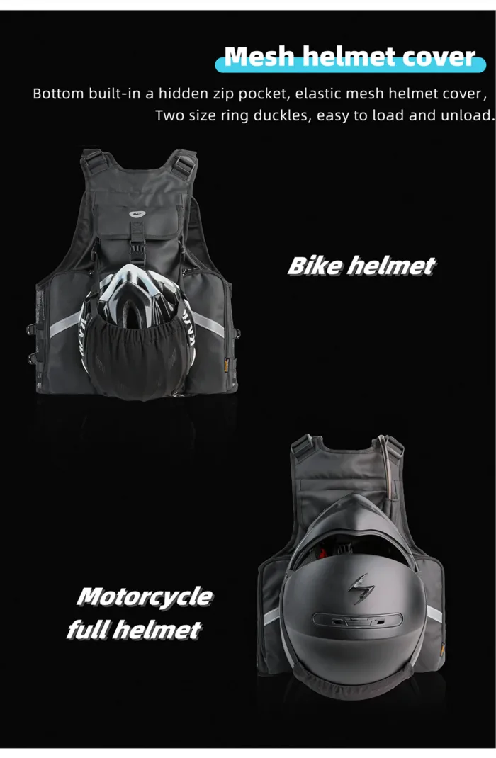 Rhinowalk Tactical Motorcycle Vest - Image 5