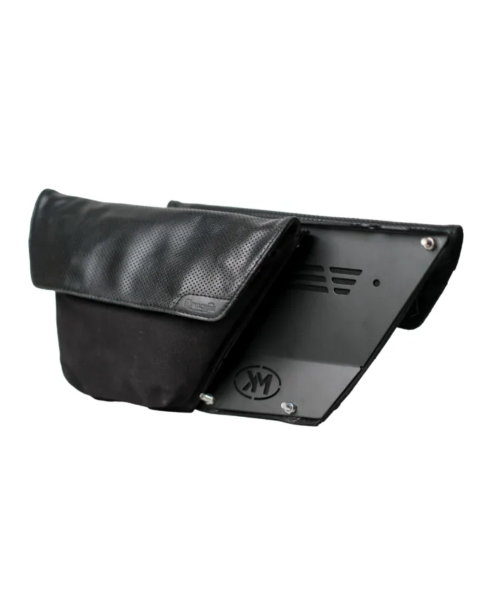 Renegade Canvas Side Panel Bags, Black - Image 2