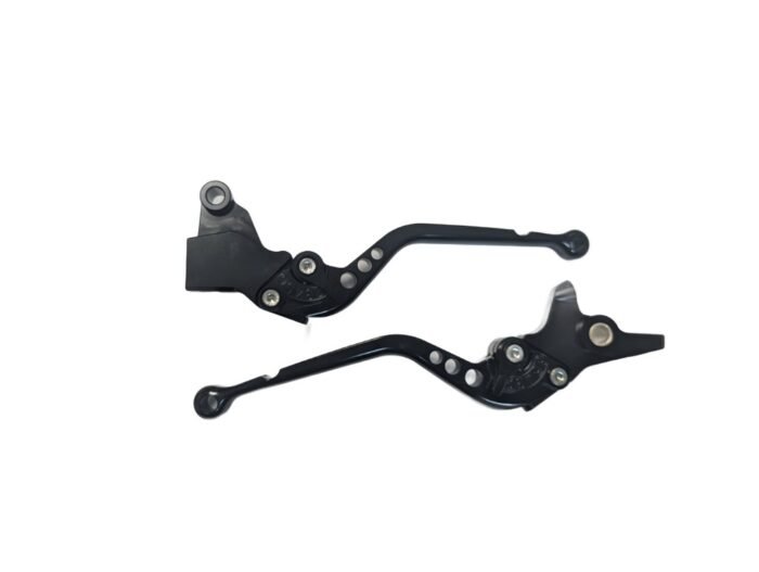 Adjustable Lever Set, Long Black - Himalayan/Guerilla 450