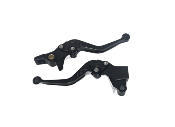 Adjustable Lever Set, Short Black - Himalayan/Guerilla 450